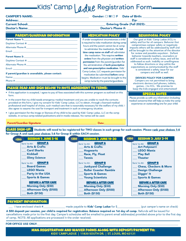 Registration Form